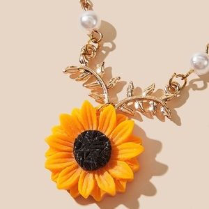 🆕 🔥 2/20$⚡️Sunflower necklace 🌻
